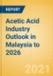 Acetic Acid Industry Outlook in Malaysia to 2026 - Market Size, Company Share, Price Trends, Capacity Forecasts of All Active and Planned Plants - Product Thumbnail Image