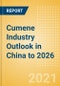 Cumene Industry Outlook in China to 2026 - Market Size, Company Share, Price Trends, Capacity Forecasts of All Active and Planned Plants - Product Thumbnail Image