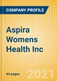 Aspira Womens Health Inc (AWH) - Product Pipeline Analysis, 2021 Update- Product Image