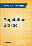 Population Bio Inc - Product Pipeline Analysis, 2021 Update- Product Image