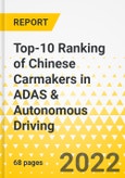 Top-10 Ranking of Chinese Carmakers in ADAS & Autonomous Driving- Product Image