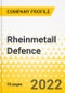 Rheinmetall Defence - Annual Strategy Dossier - 2022 - Strategic Focus, Key Strategies & Plans, SWOT, Trends & Growth Opportunities, Market Outlook - Product Thumbnail Image
