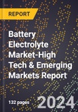 2024 Global Forecast for Battery Electrolyte Market (2025-2030 Outlook)-High Tech & Emerging Markets Report- Product Image