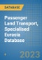 Passenger Land Transport, Specialised Eurasia Database - Product Thumbnail Image