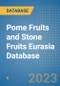 Pome Fruits and Stone Fruits Eurasia Database - Product Thumbnail Image
