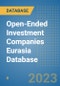 Open-Ended Investment Companies Eurasia Database - Product Image