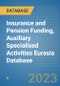 Insurance and Pension Funding, Auxiliary Specialised Activities Eurasia Database - Product Image