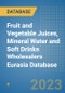 Fruit and Vegetable Juices, Mineral Water and Soft Drinks Wholesalers Eurasia Database - Product Image