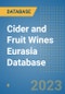 Cider and Fruit Wines Eurasia Database - Product Image