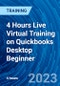 4 Hours Live Virtual Training on Quickbooks Desktop Beginner - Product Thumbnail Image