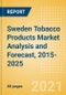 Sweden Tobacco Products Market Analysis and Forecast, 2015-2025 - Analyzing Product Categories and Segments, Distribution Channel, Competitive Landscape and Consumer Segmentation - Product Image