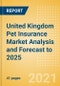 United Kingdom (UK) Pet Insurance Market Analysis and Forecast to 2025 - Product Image