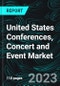 United States Conferences, Concert and Event Market, Size, Forecast 2023-2030, Industry Trends, Growth, Impact of Inflation, Opportunity Company Analysis - Product Thumbnail Image