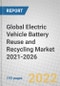 Global Electric Vehicle Battery Reuse and Recycling Market 2021-2026 - Product Image