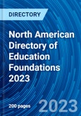 North American Directory of Education Foundations 2023- Product Image