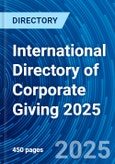 International Directory of Corporate Giving 2025- Product Image