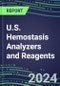 2024 U.S. Hemostasis Analyzers and Reagents - Chromogenic, Immunodiagnostic, Molecular Coagulation Test Volume and Sales Segment Forecasts for Hospitals, Commercial/Private Labs and POC Locations - Product Image