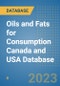 Oils and Fats for Consumption Canada and USA Database - Product Thumbnail Image