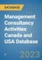 Management Consultancy Activities Canada and USA Database - Product Image