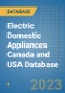 Electric Domestic Appliances Canada and USA Database - Product Thumbnail Image