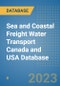 Sea and Coastal Freight Water Transport Canada and USA Database - Product Image