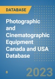 Photographic and Cinematographic Equipment Canada and USA Database- Product Image