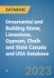 Ornamental and Building Stone, Limestone, Gypsum, Chalk and Slate Canada and USA Database - Product Thumbnail Image