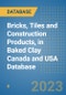 Bricks, Tiles and Construction Products, in Baked Clay Canada and USA Database - Product Thumbnail Image