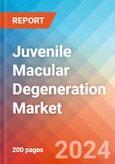 Juvenile Macular Degeneration (JMD) - Market Insight, Epidemiology and Market Forecast -2032- Product Image