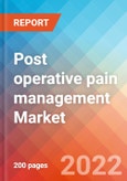 Post operative pain management - Market Insight, Epidemiology and Market Forecast -2032- Product Image