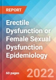 Erectile Dysfunction or Female Sexual Dysfunction - Epidemiology Forecast - 2032- Product Image