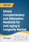 Global Complementary and Alternative Medicine for Anti-aging & Longevity Market Size, Share & Trends Analysis Report by Intervention (Botanicals, Mind Healing), Customer, Region, and Segment Forecasts, 2024-2030 - Product Image