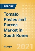 Tomato Pastes and Purees (Seasonings, Dressings and Sauces) Market in South Korea - Outlook to 2025; Market Size, Growth and Forecast Analytics- Product Image