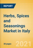 Herbs, Spices and Seasonings (Seasonings, Dressings and Sauces) Market in Italy - Outlook to 2025; Market Size, Growth and Forecast Analytics- Product Image