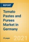 Tomato Pastes and Purees (Seasonings, Dressings and Sauces) Market in Germany - Outlook to 2025; Market Size, Growth and Forecast Analytics - Product Thumbnail Image