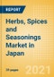 Herbs, Spices and Seasonings (Seasonings, Dressings and Sauces) Market in Japan - Outlook to 2025; Market Size, Growth and Forecast Analytics - Product Thumbnail Image