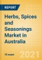 Herbs, Spices and Seasonings (Seasonings, Dressings and Sauces) Market in Australia - Outlook to 2025; Market Size, Growth and Forecast Analytics - Product Thumbnail Image