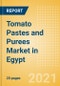 Tomato Pastes and Purees (Seasonings, Dressings and Sauces) Market in Egypt - Outlook to 2025; Market Size, Growth and Forecast Analytics - Product Thumbnail Image