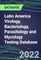 2021-2026 Latin America Virology, Bacteriology, Parasitology and Mycology Testing Database: 22 Countries, Supplier Shares, Volume and Sales Segment Forecasts for 100 Respiratory, STD, Gastrointestinal and Other Tests - Product Thumbnail Image