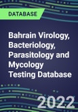 2021-2026 Bahrain Virology, Bacteriology, Parasitology and Mycology Testing Database: Supplier Shares, Volume and Sales Segment Forecasts for 100 Respiratory, STD, Gastrointestinal and Other Tests- Product Image