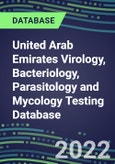 2021-2026 United Arab Emirates Virology, Bacteriology, Parasitology and Mycology Testing Database: Supplier Shares, Volume and Sales Segment Forecasts for 100 Respiratory, STD, Gastrointestinal and Other Tests- Product Image