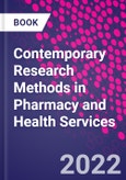 Contemporary Research Methods in Pharmacy and Health Services- Product Image