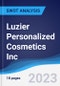 Luzier Personalized Cosmetics Inc - Strategy, SWOT and Corporate Finance Report - Product Thumbnail Image