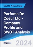 Parfums De Coeur Ltd - Company Profile and SWOT Analysis- Product Image