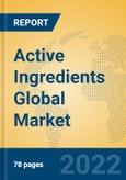 Active Ingredients Global Market Insights 2022, Analysis and Forecast to 2027, by Manufacturers, Regions, Technology, Application, Product Type- Product Image
