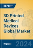 3D Printed Medical Devices Global Market Insights 2024, Analysis and Forecast to 2029, by Manufacturers, Regions, Technology, Application, Product Type- Product Image