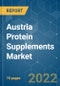 Austria Protein Supplements Market - Growth, Trends, COVID-19 Impact, and Forecasts (2022 - 2027) - Product Thumbnail Image