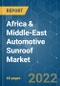 Africa & Middle-East Automotive Sunroof Market - Growth, Trends, COVID-19 Impact, and Forecasts (2022 - 2027) - Product Thumbnail Image