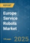 Europe Service Robots Market - Growth, Trends, COVID-19 Impact, and Forecasts (2022 - 2027) - Product Thumbnail Image