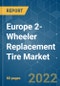 Europe 2-Wheeler Replacement Tire Market - Growth, Trends, COVID-19 Impact, and Forecasts (2022 - 2027) - Product Thumbnail Image